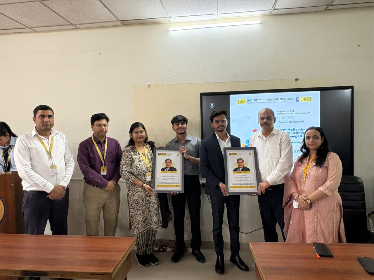 Alumni Unplugged Session At GNIOT Inspiring Career Growth